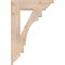 Ekena Millwork Merced Traditional Smooth Bracket, Douglas Fir, 3 1/2"W x 16"D x 24"H BKT04X16X24MRC01SDF - alternate 4